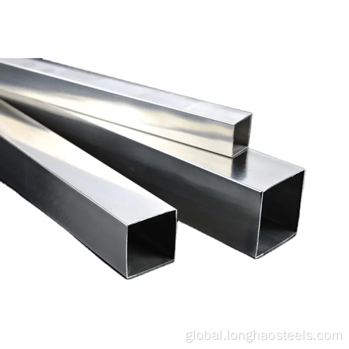 Rectangle Hollow Section stainless steel pipe Industrial pipe round pipe tp316 Manufactory